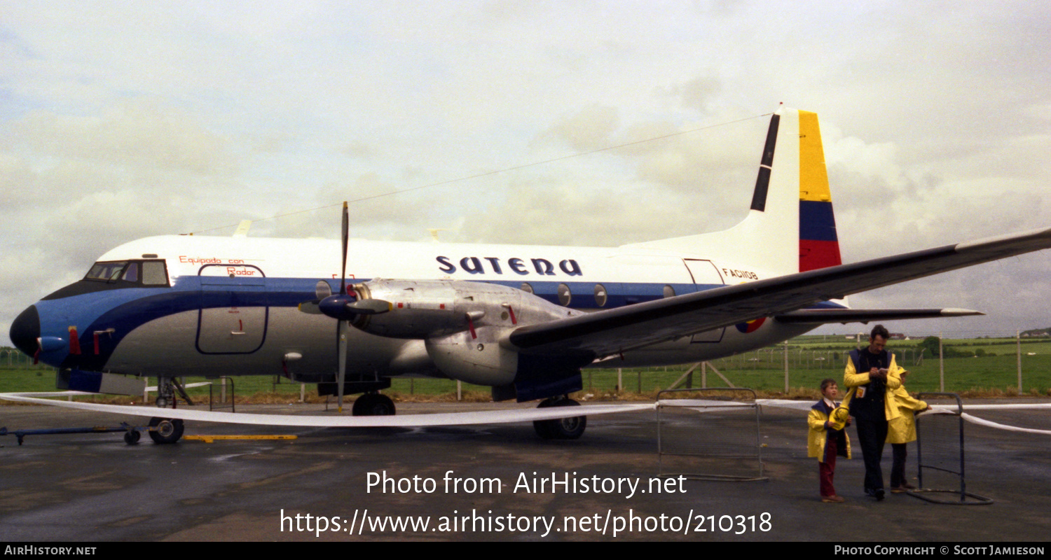 Aircraft Photo of FAC1108 | British Aerospace BAe-748 Srs2B/371LFD | Colombia - Satena | AirHistory.net #210318