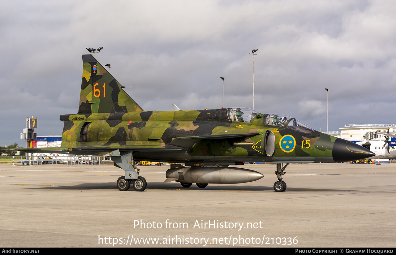 Aircraft Photo of SE-DXO / 37809 | Saab Sk37E Viggen | Sweden - Air Force | AirHistory.net #210336