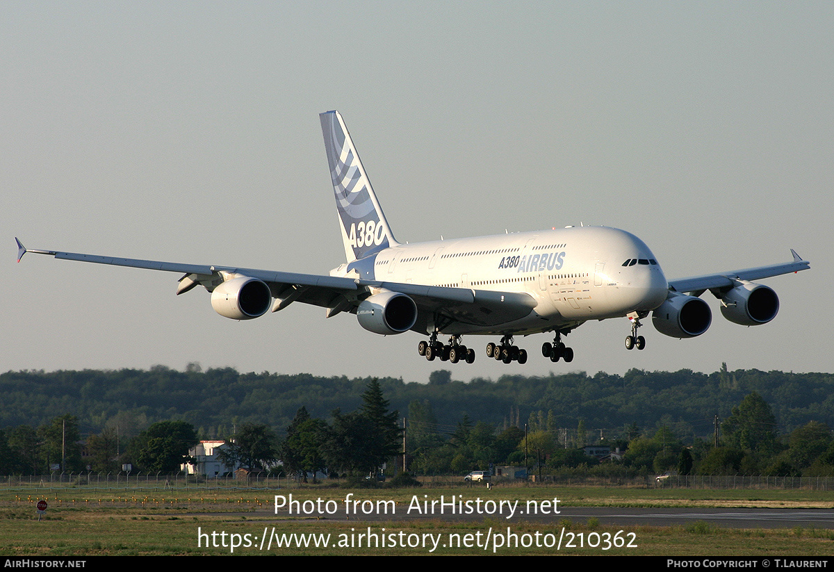 Aircraft Photo of F-WWOW | Airbus A380-841 | Airbus | AirHistory.net #210362