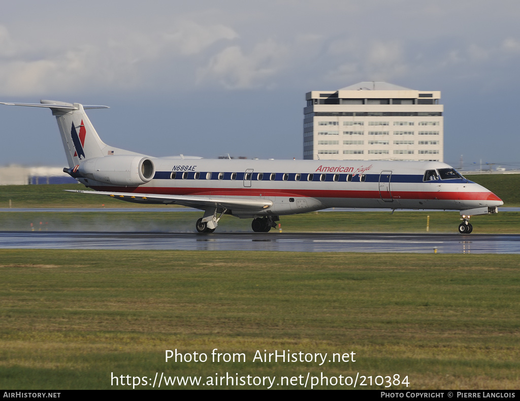 Aircraft Photo of N688AE | Embraer ERJ-145LR (EMB-145LR) | American Eagle | AirHistory.net #210384