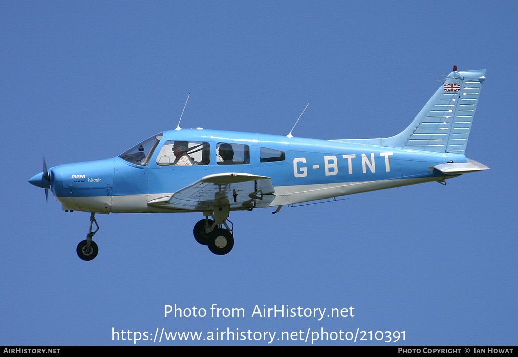 Aircraft Photo of G-BTNT | Piper PA-28-151(160) Cherokee Warrior | AirHistory.net #210391