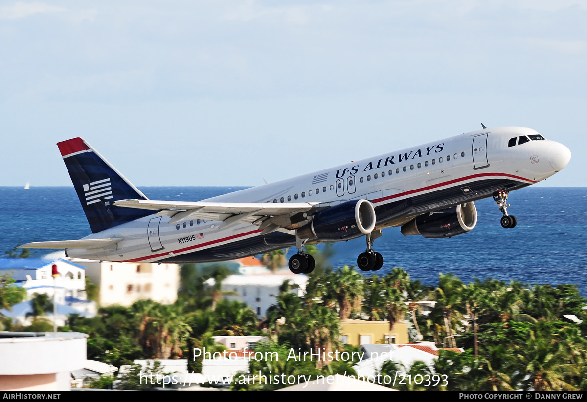 Aircraft Photo of N119US | Airbus A320-214 | US Airways | AirHistory.net #210393