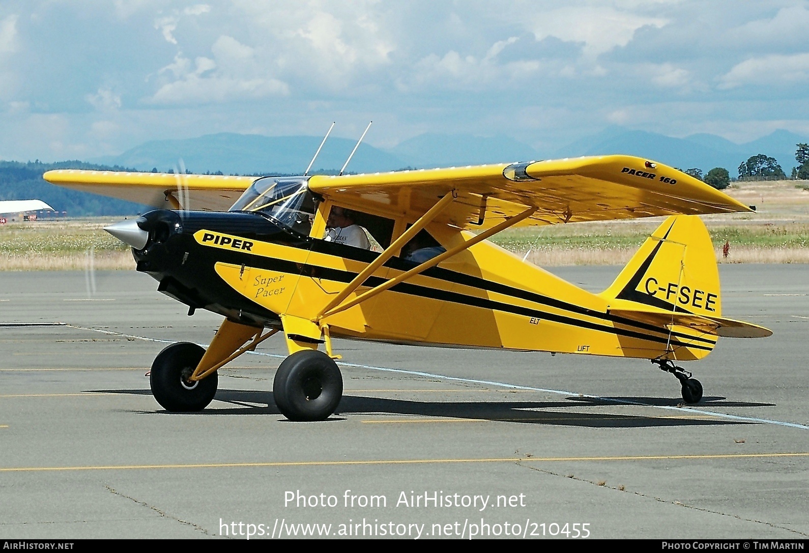 Aircraft Photo of C-FSEE | Piper PA-22-160 Pacer conversion | AirHistory.net #210455