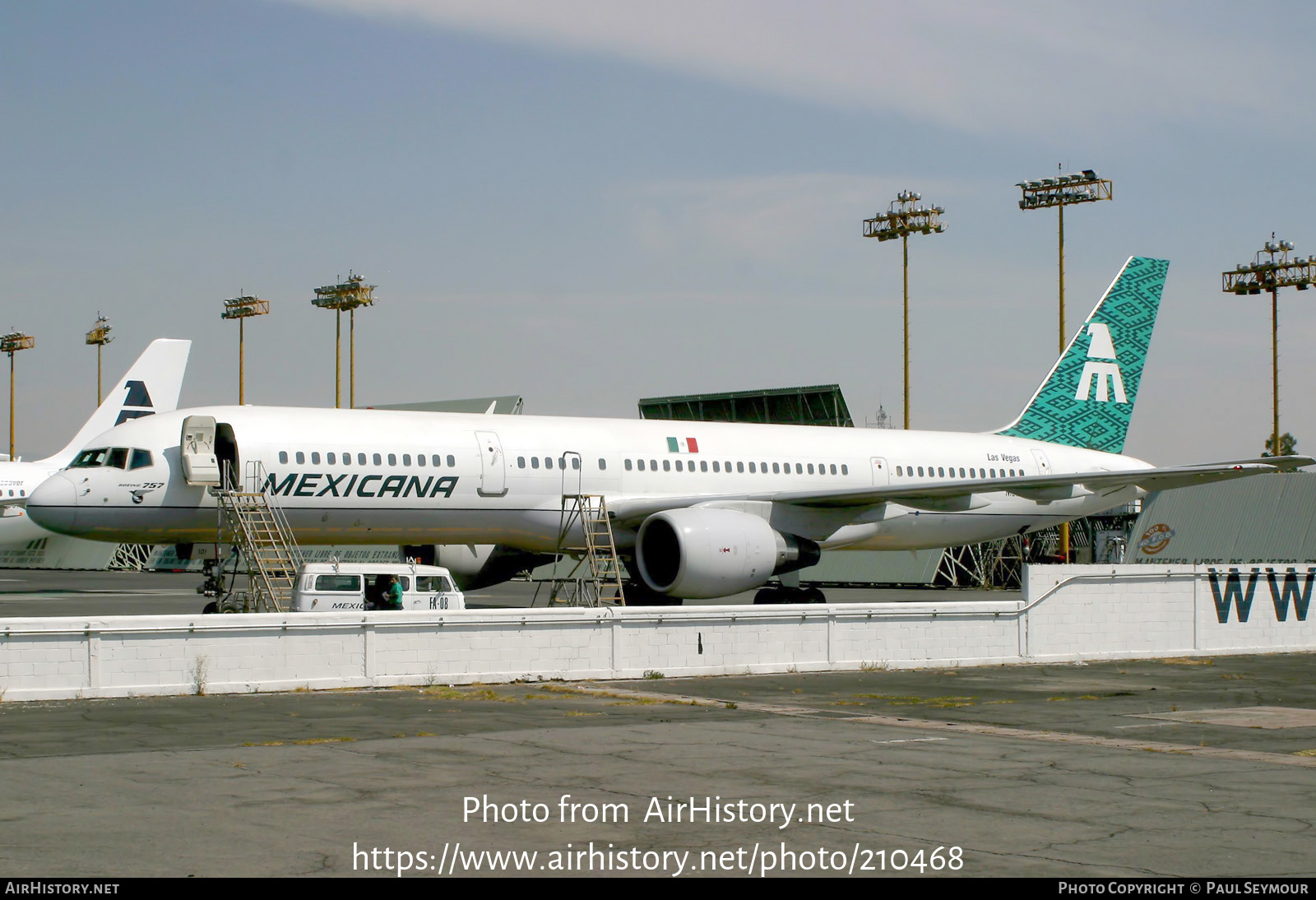 Aircraft Photo of N101LF | Boeing 757-2Q8 | Mexicana | AirHistory.net #210468