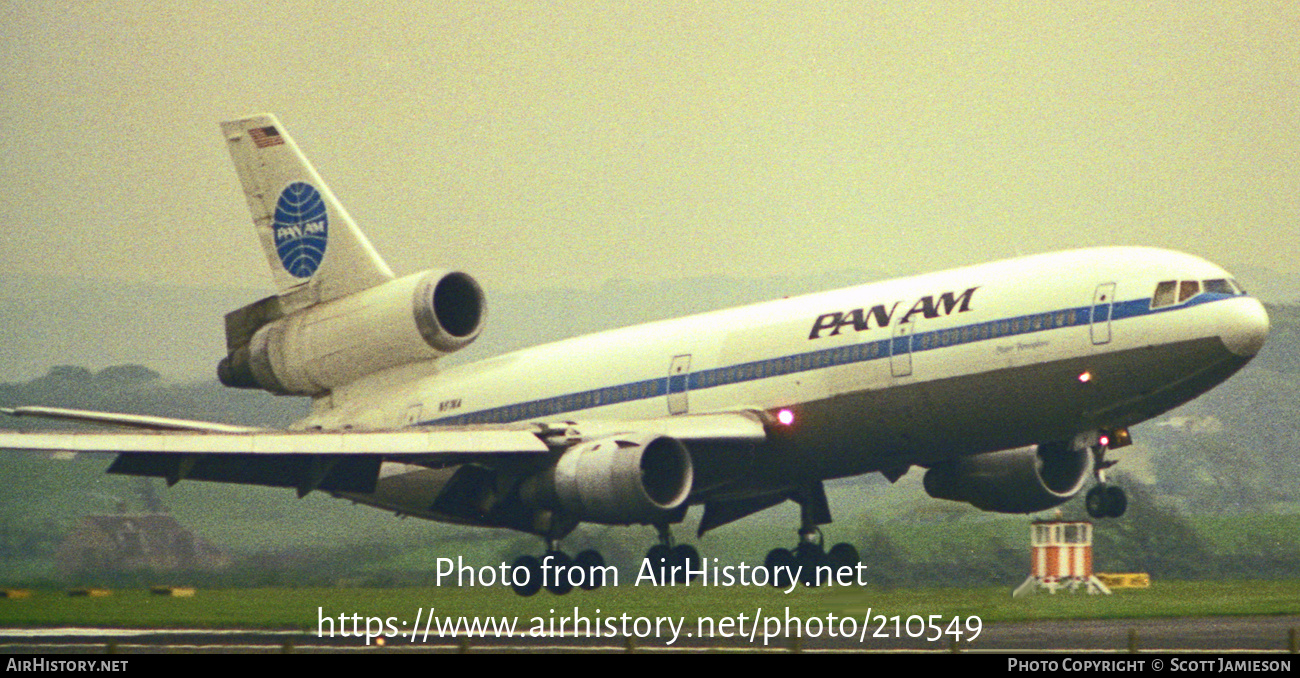 Aircraft Photo of N81NA | McDonnell Douglas DC-10-30 | Pan American World Airways - Pan Am | AirHistory.net #210549