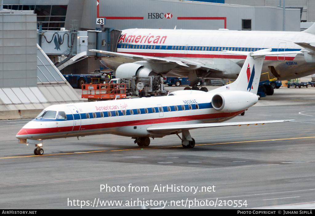 Aircraft Photo of N808AE | Embraer ERJ-140LR (EMB-135KL) | American Eagle | AirHistory.net #210554