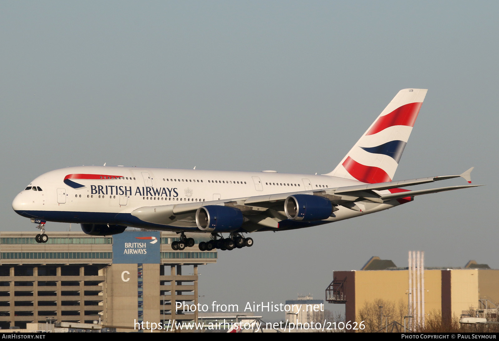 Aircraft Photo of G-XLEB | Airbus A380-841 | British Airways | AirHistory.net #210626