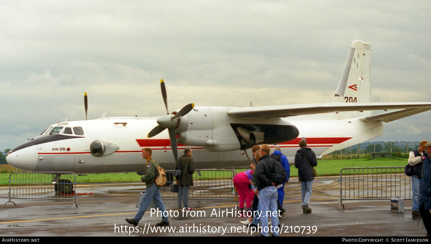 Aircraft Photo of 204 | Antonov An-26 | Hungary - Air Force | AirHistory.net #210739