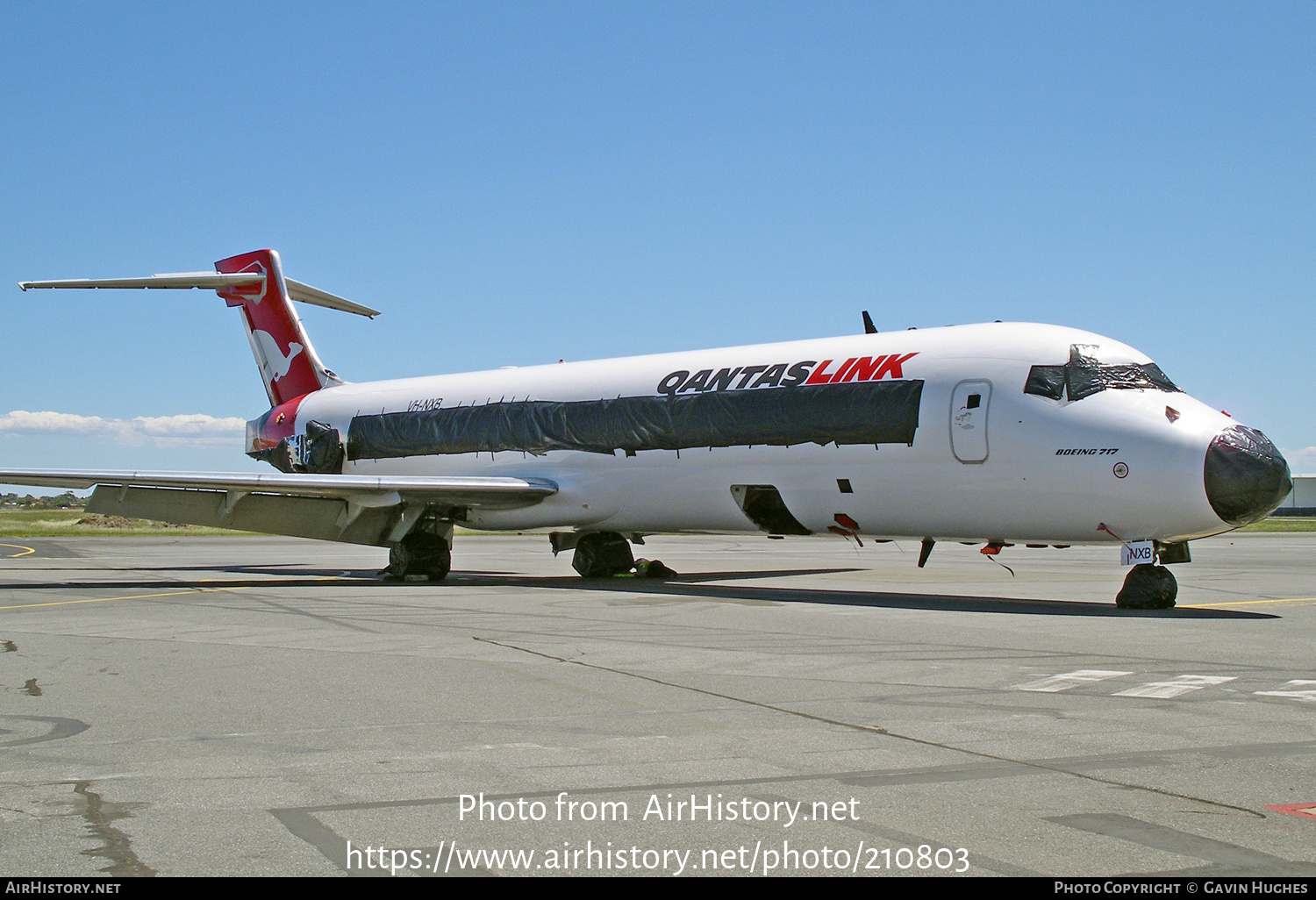 Aircraft Photo of VH-NXB | Boeing 717-2BD | QantasLink | AirHistory.net #210803