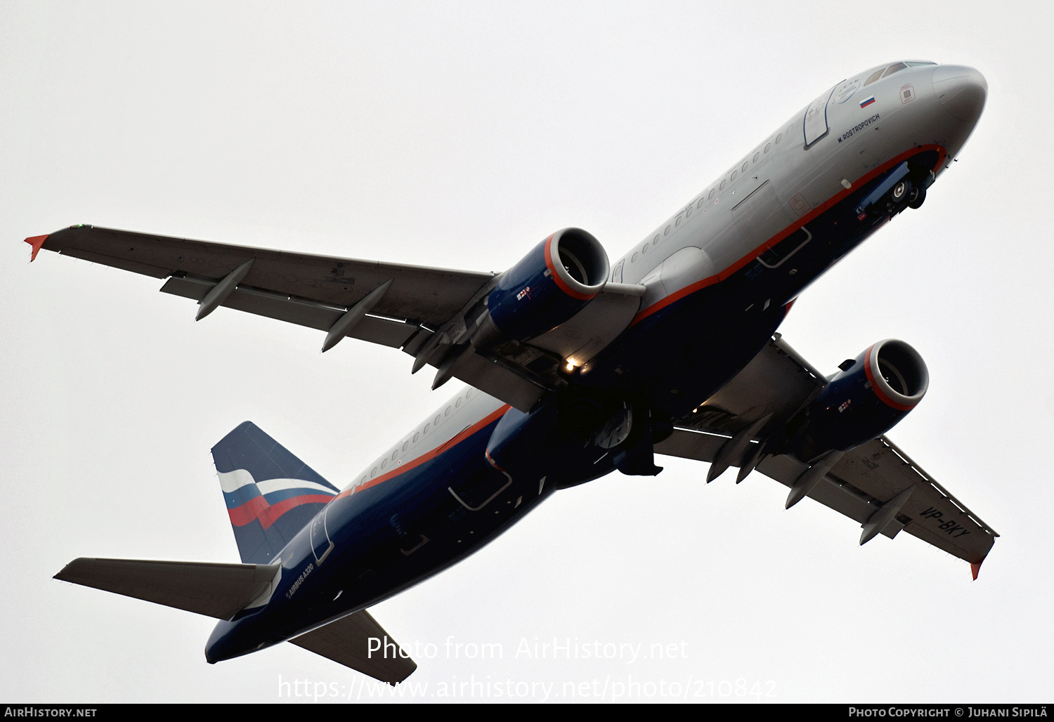 Aircraft Photo of VP-BKY | Airbus A320-214 | Aeroflot - Russian Airlines | AirHistory.net #210842