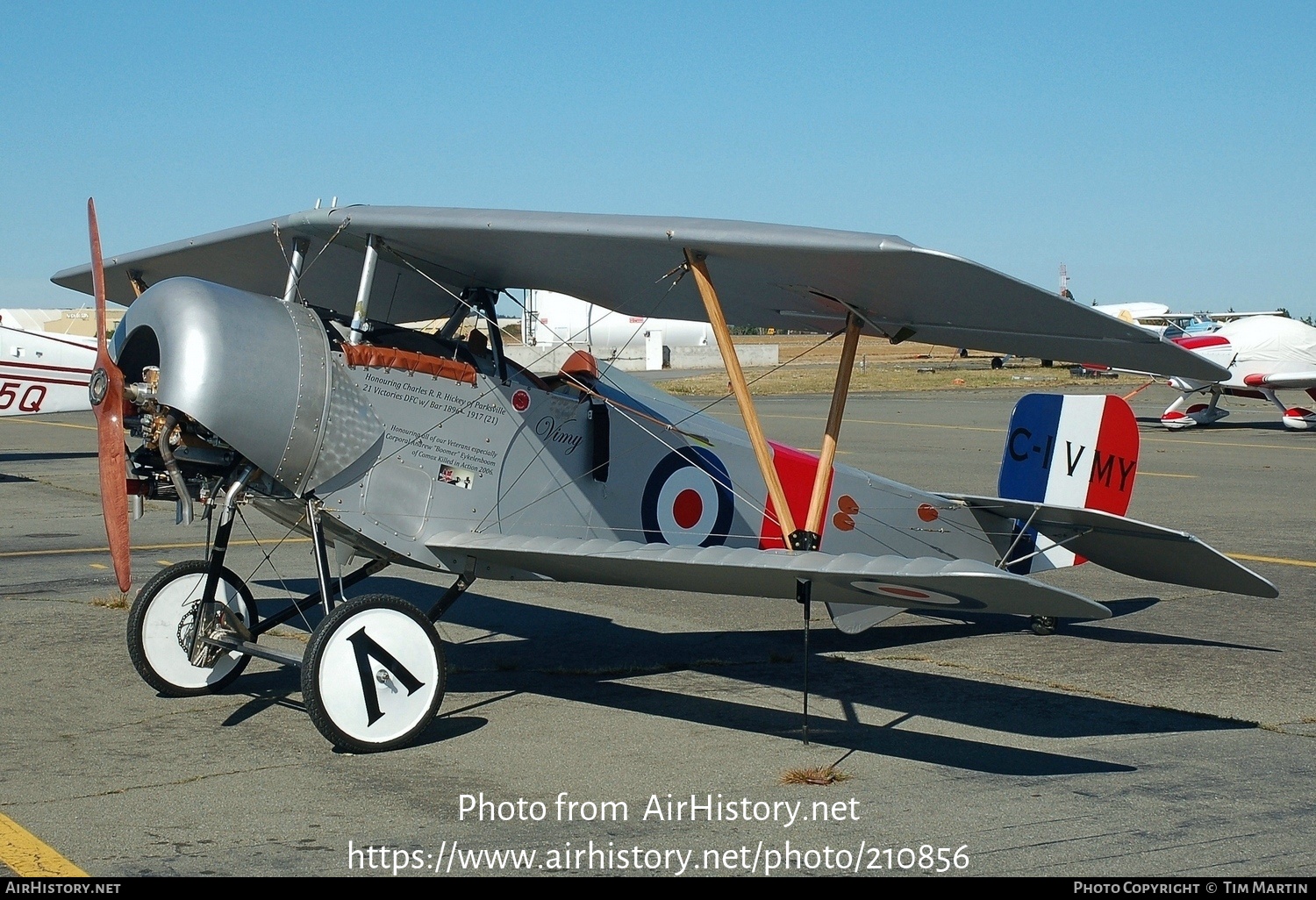 Aircraft Photo of C-IVMY | Nieuport 11 (replica) | UK - Air Force | AirHistory.net #210856