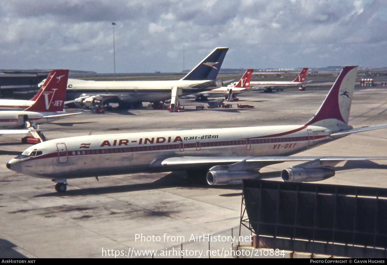 Aircraft Photo of VT-DXT | Boeing 707-337C | Air India | AirHistory.net #210884