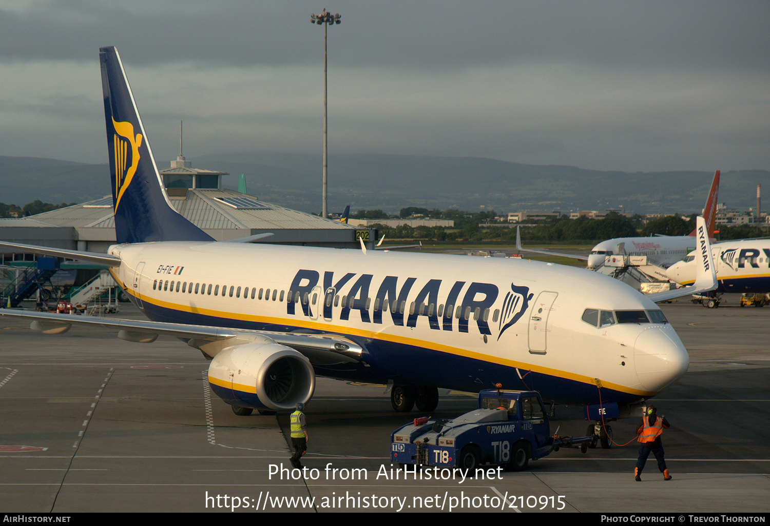 Aircraft Photo of EI-FIE | Boeing 737-8AS | Ryanair | AirHistory.net #210915