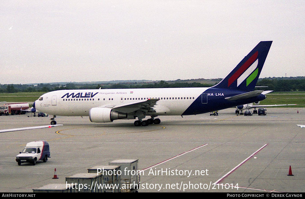 Aircraft Photo of HA-LHA | Boeing 767-27G/ER | Malév - Hungarian Airlines | AirHistory.net #211014