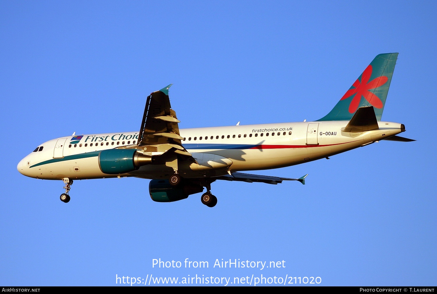 Aircraft Photo of G-OOAU | Airbus A320-214 | First Choice Airways | AirHistory.net #211020