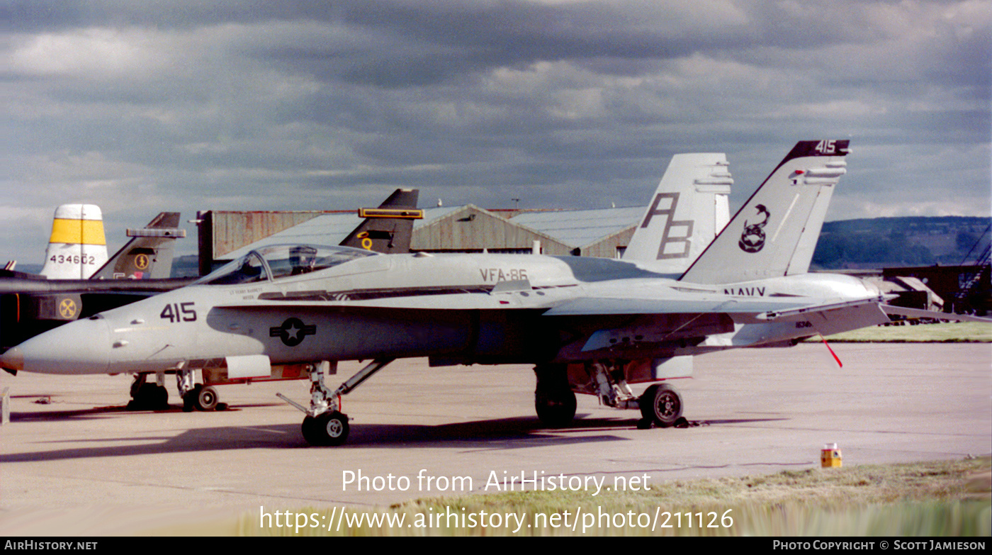 Aircraft Photo of 163499 | McDonnell Douglas F/A-18C Hornet | USA - Navy | AirHistory.net #211126