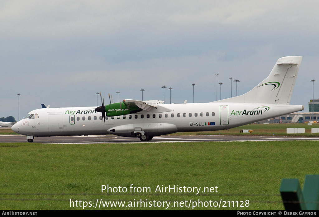 Aircraft Photo of EI-SLL | ATR ATR-72-212 | Aer Arann | AirHistory.net #211128