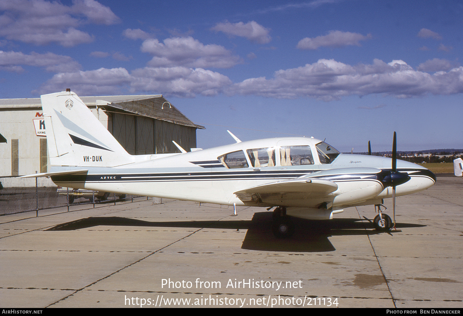 Aircraft Photo of VH-DUK | Piper PA-23-250 Aztec C | AirHistory.net #211134