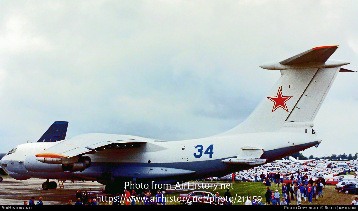 Aircraft Photo of 34 blue | Ilyushin Il-78M | Russia - Air Force | AirHistory.net #211159