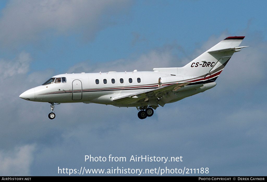 Aircraft Photo of CS-DRC | Raytheon Hawker 800XP | AirHistory.net #211188