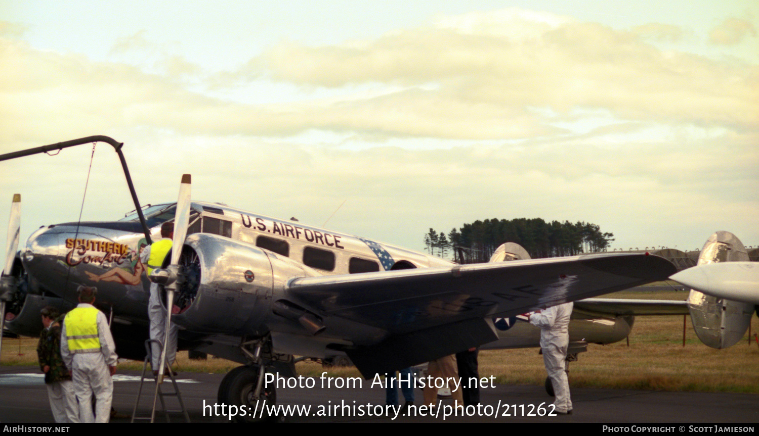 Aircraft Photo of G-BSZC / 5111701 | Beech C-45H Expeditor | USA - Air Force | AirHistory.net #211262