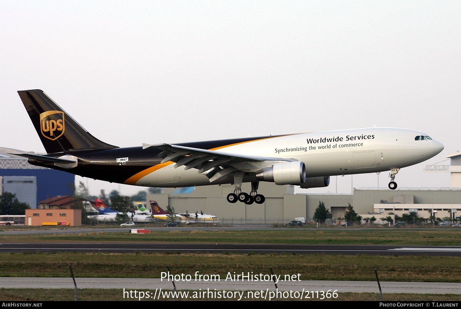 Aircraft Photo of F-WWAF | Airbus A300F4-622R | United Parcel Service - UPS | AirHistory.net #211366