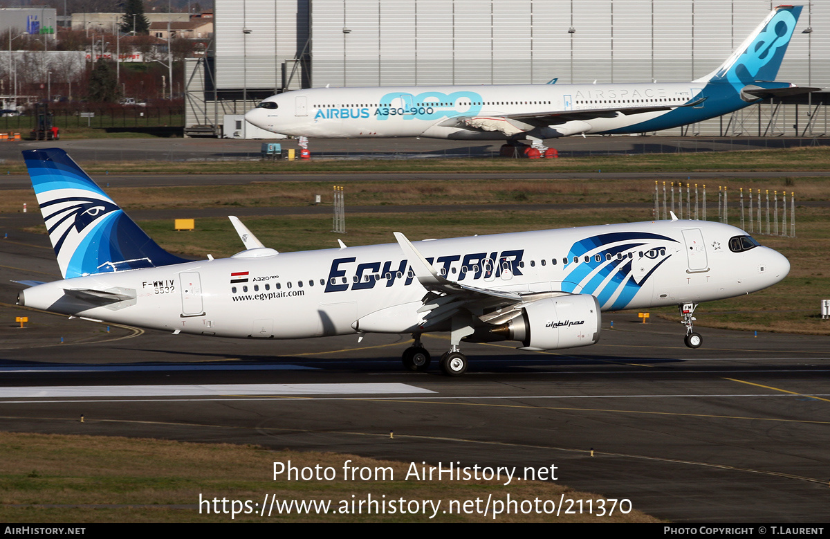 Aircraft Photo of F-WWIV | Airbus A320-251N | EgyptAir | AirHistory.net #211370