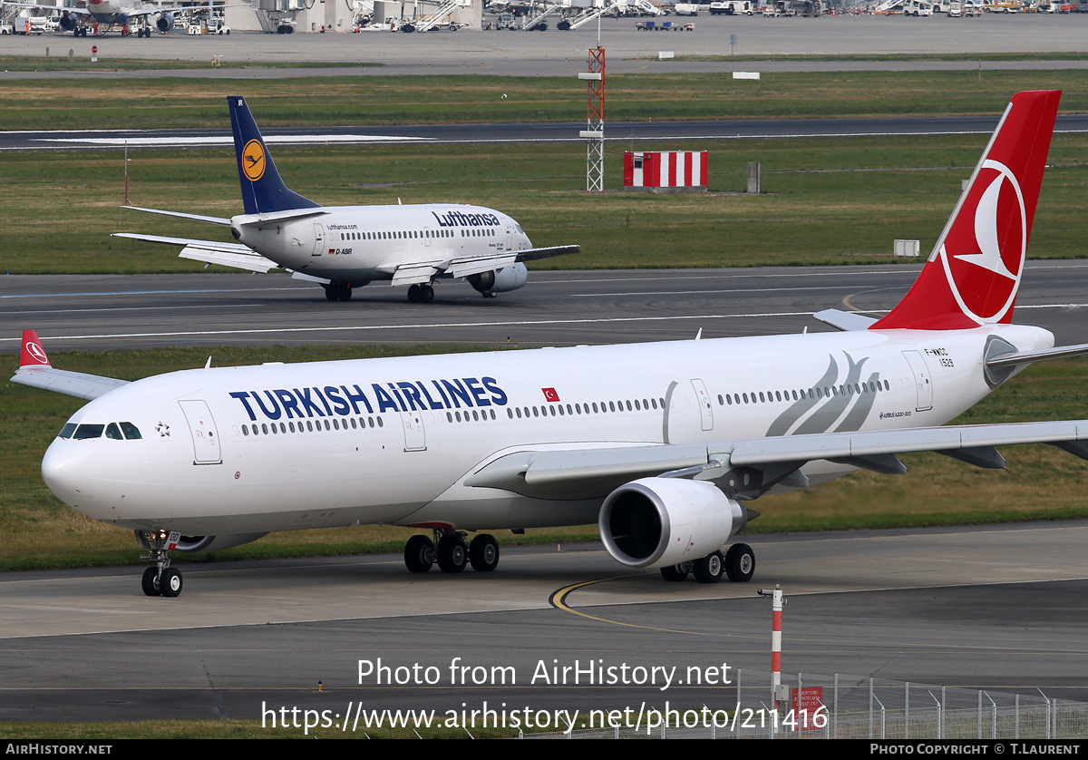 Aircraft Photo of F-WWCC | Airbus A330-303 | Turkish Airlines | AirHistory.net #211416