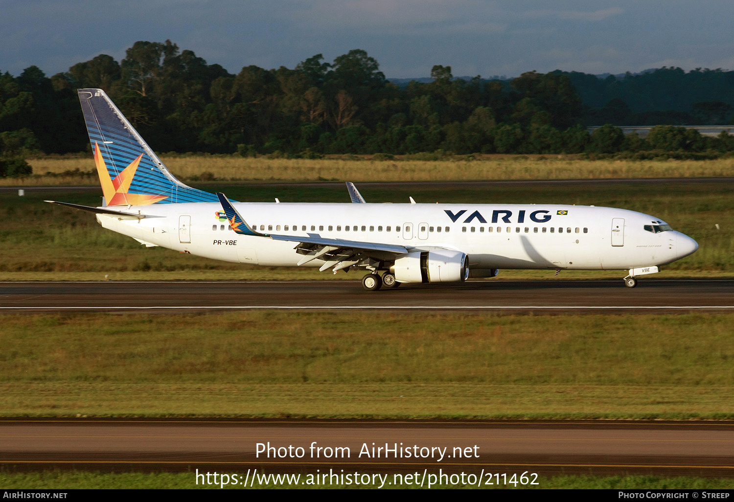 Aircraft Photo of PR-VBE | Boeing 737-8AS | Varig | AirHistory.net #211462