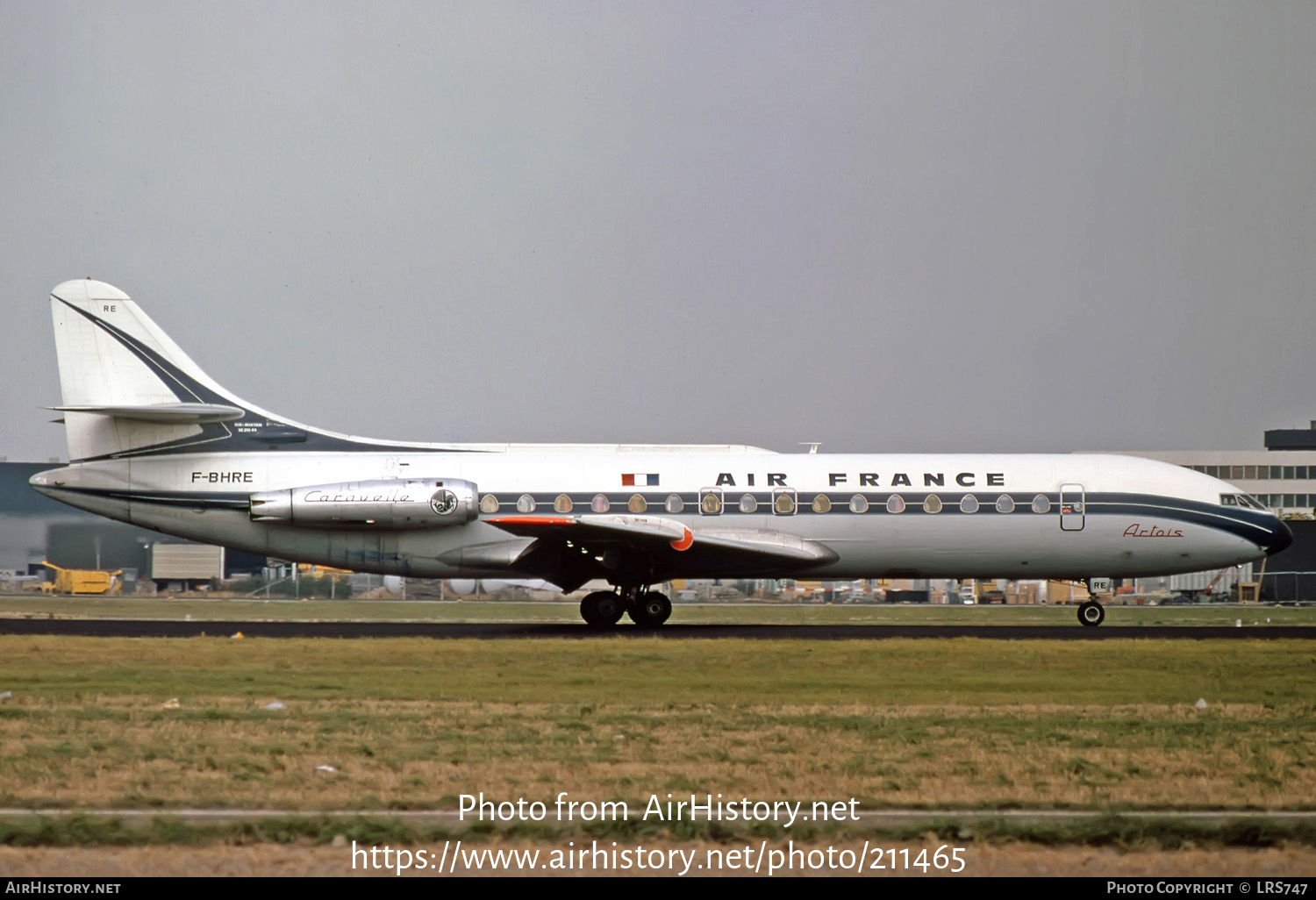 Aircraft Photo of F-BHRE | Sud SE-210 Caravelle III | Air France | AirHistory.net #211465