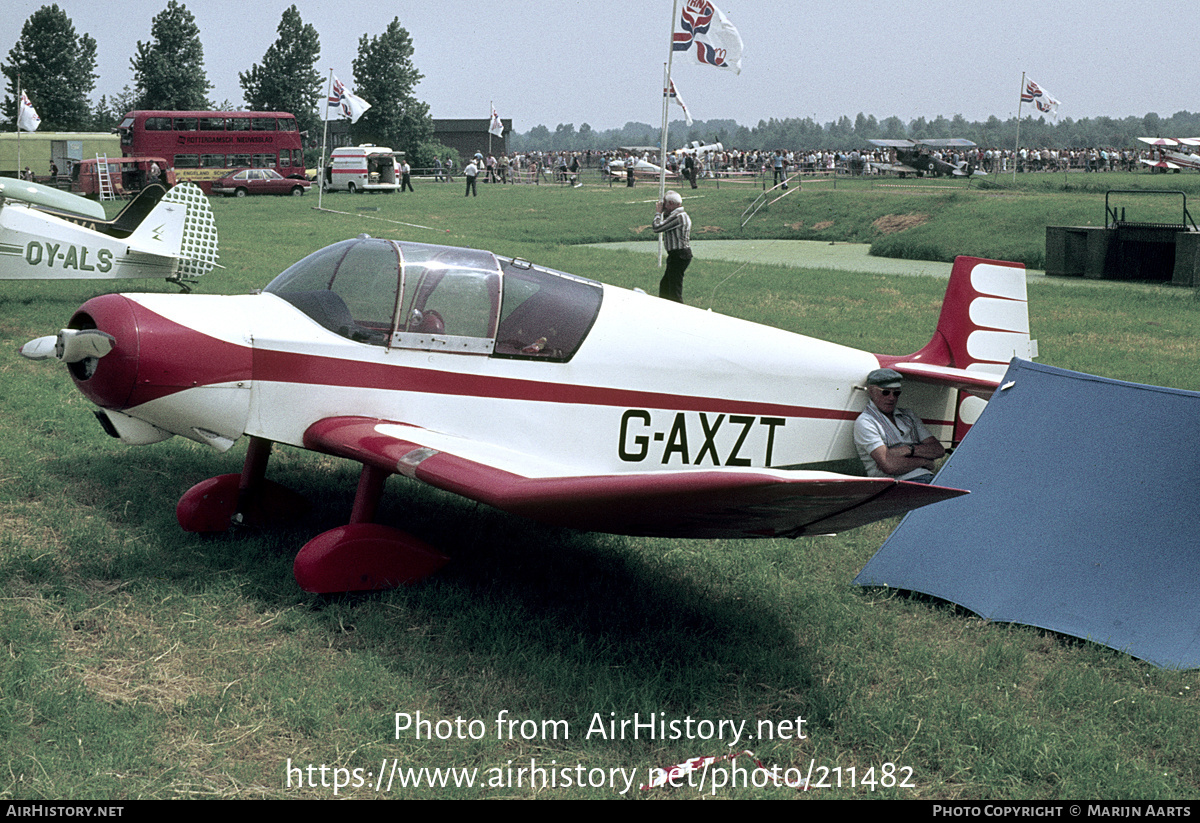 Aircraft Photo of G-AXZT | SAN Jodel D-117A | AirHistory.net #211482