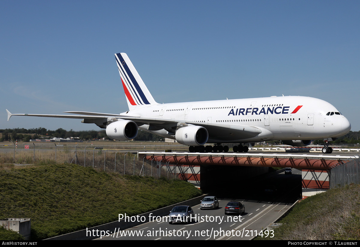 Aircraft Photo of F-HPJC | Airbus A380-861 | Air France | AirHistory.net #211493