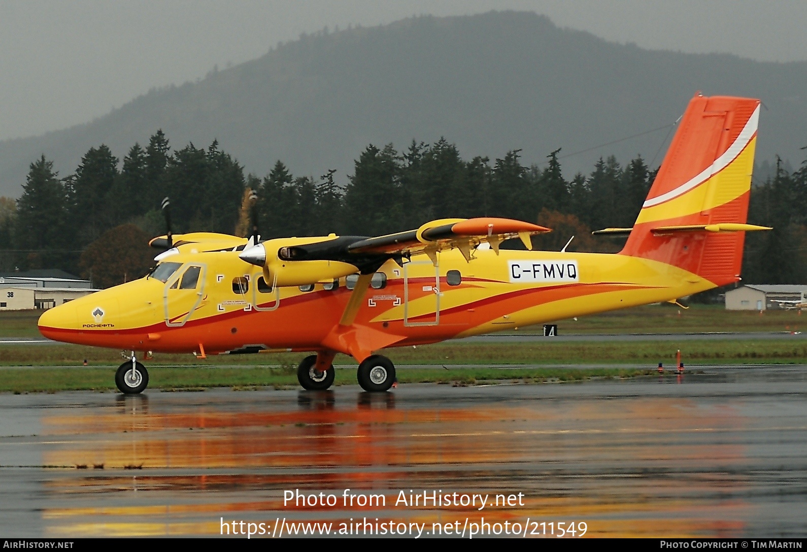 Aircraft Photo of C-FMVQ | Viking DHC-6-400 Twin Otter | Rosneft Oil | AirHistory.net #211549