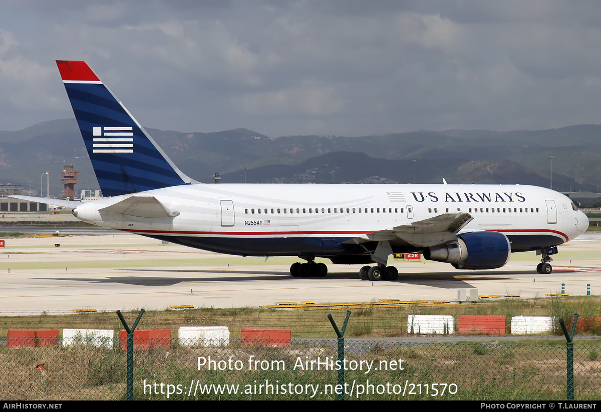 Aircraft Photo of N255AY | Boeing 767-2B7/ER | US Airways | AirHistory.net #211570