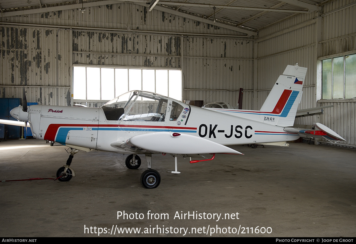 Aircraft Photo of OK-JSC | Zlin Z-42M | AirHistory.net #211600