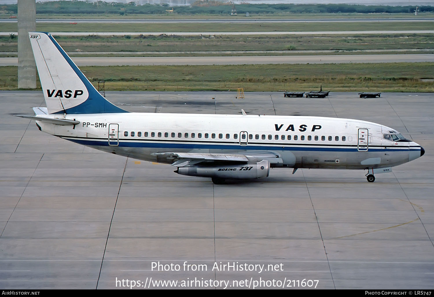 Aircraft Photo of PP-SMH | Boeing 737-2A1 | VASP | AirHistory.net #211607