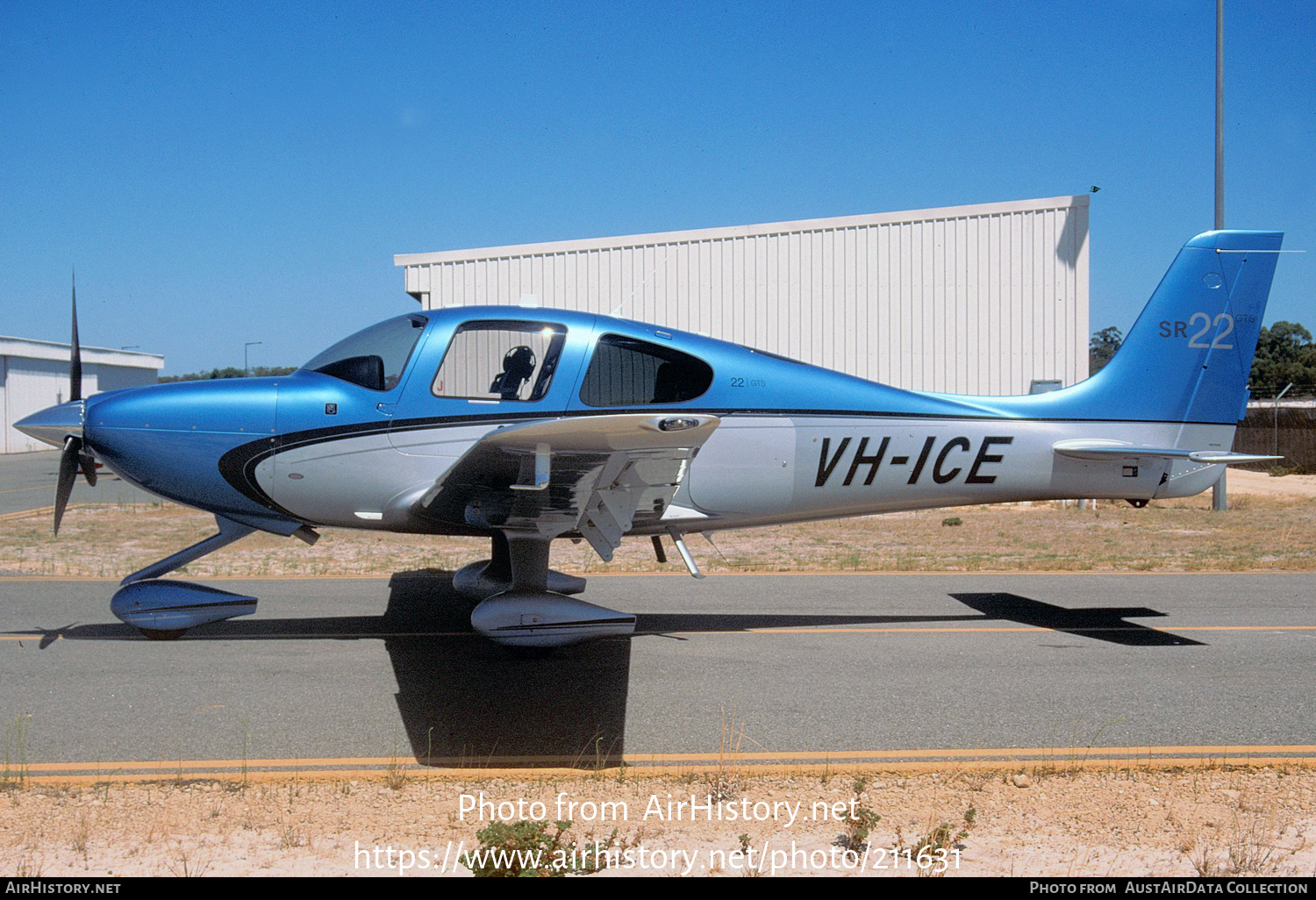 Aircraft Photo of VH-ICE | Cirrus SR-22 G5-GTS | AirHistory.net #211631