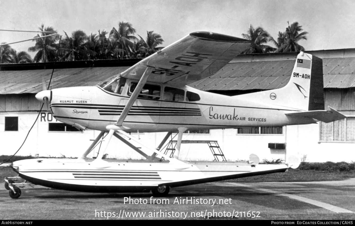 Aircraft Photo of 9M-AOH | Cessna 185D Skywagon | Sawak Air Services | AirHistory.net #211652