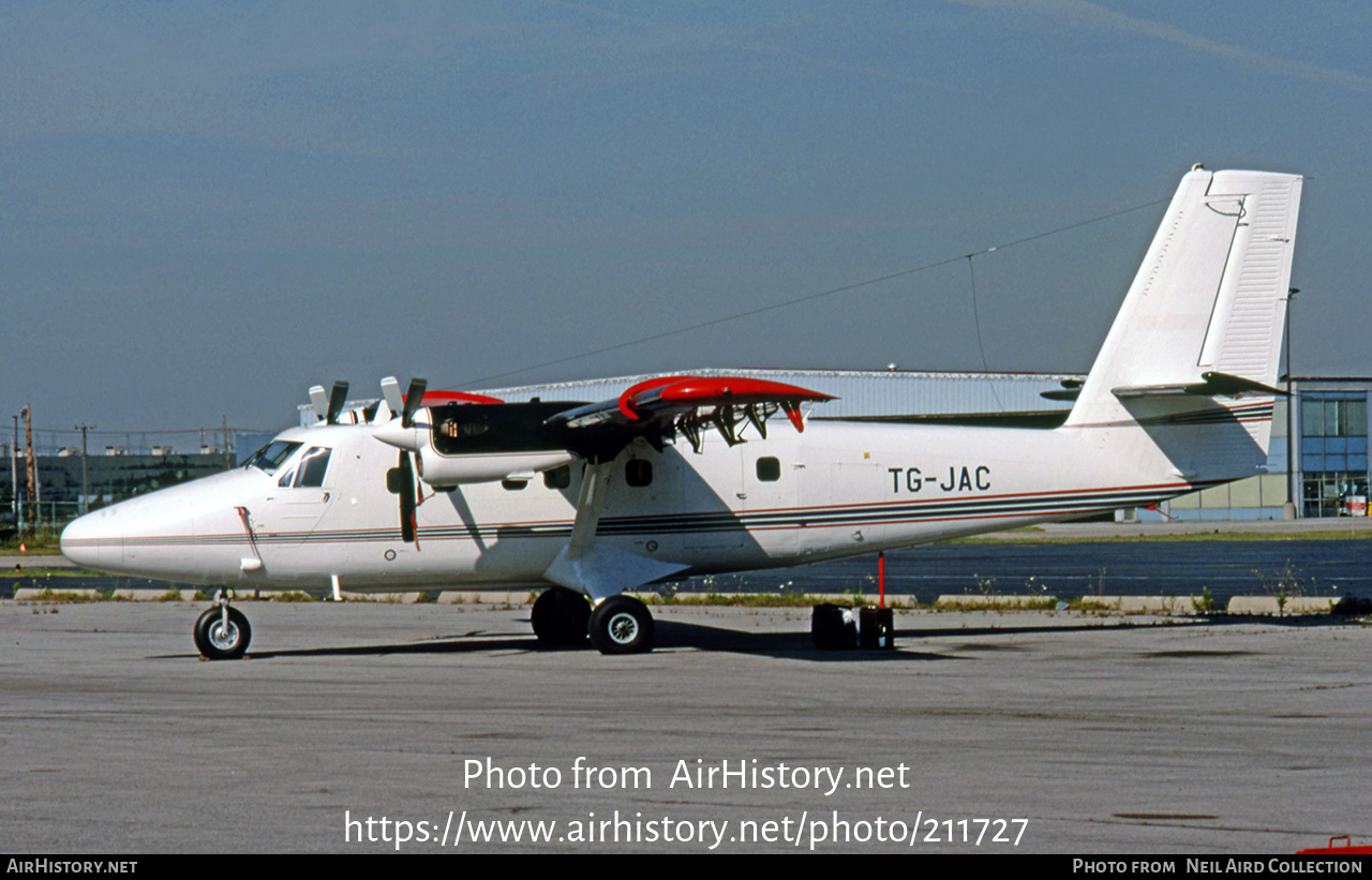 Aircraft Photo of TG-JAC | De Havilland Canada DHC-6-300 Twin Otter | AirHistory.net #211727