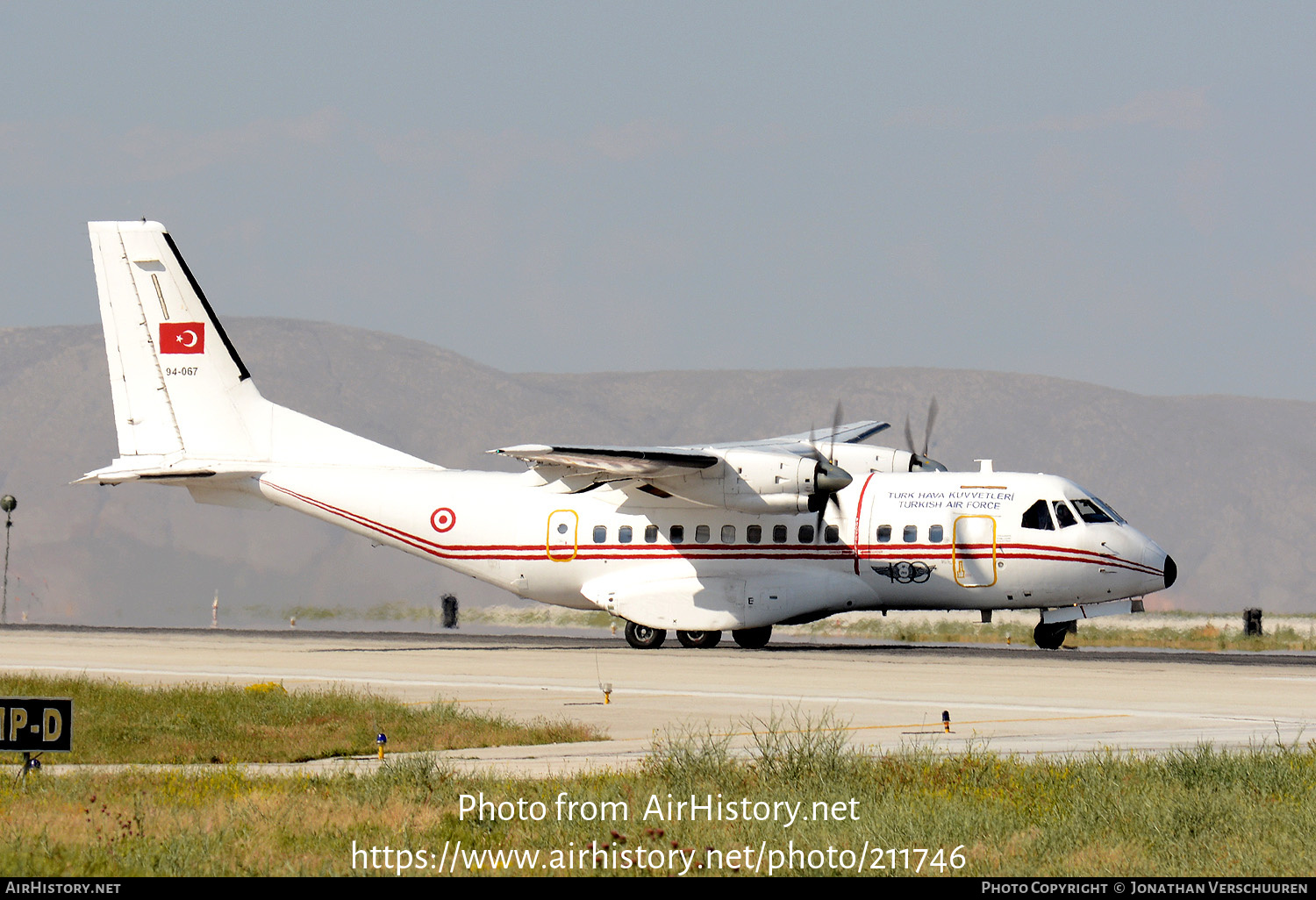 Aircraft Photo of 94-067 | CASA/IPTN CN235M-100 | Turkey - Air Force | AirHistory.net #211746