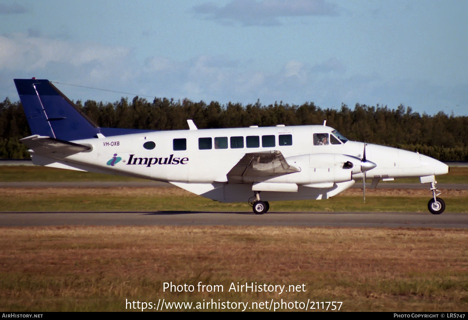 Aircraft Photo of VH-OXB | Beech C99 Airliner | Impulse Airlines | AirHistory.net #211757