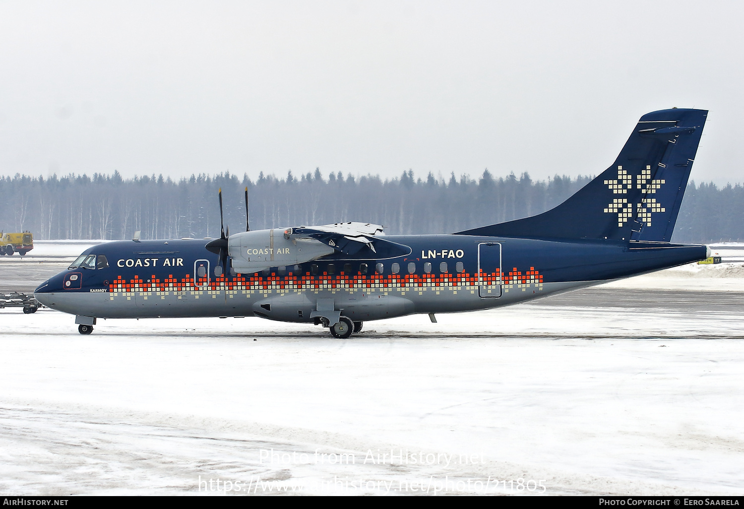 Aircraft Photo of LN-FAO | ATR ATR-42-300 | Coast Air | AirHistory.net #211805