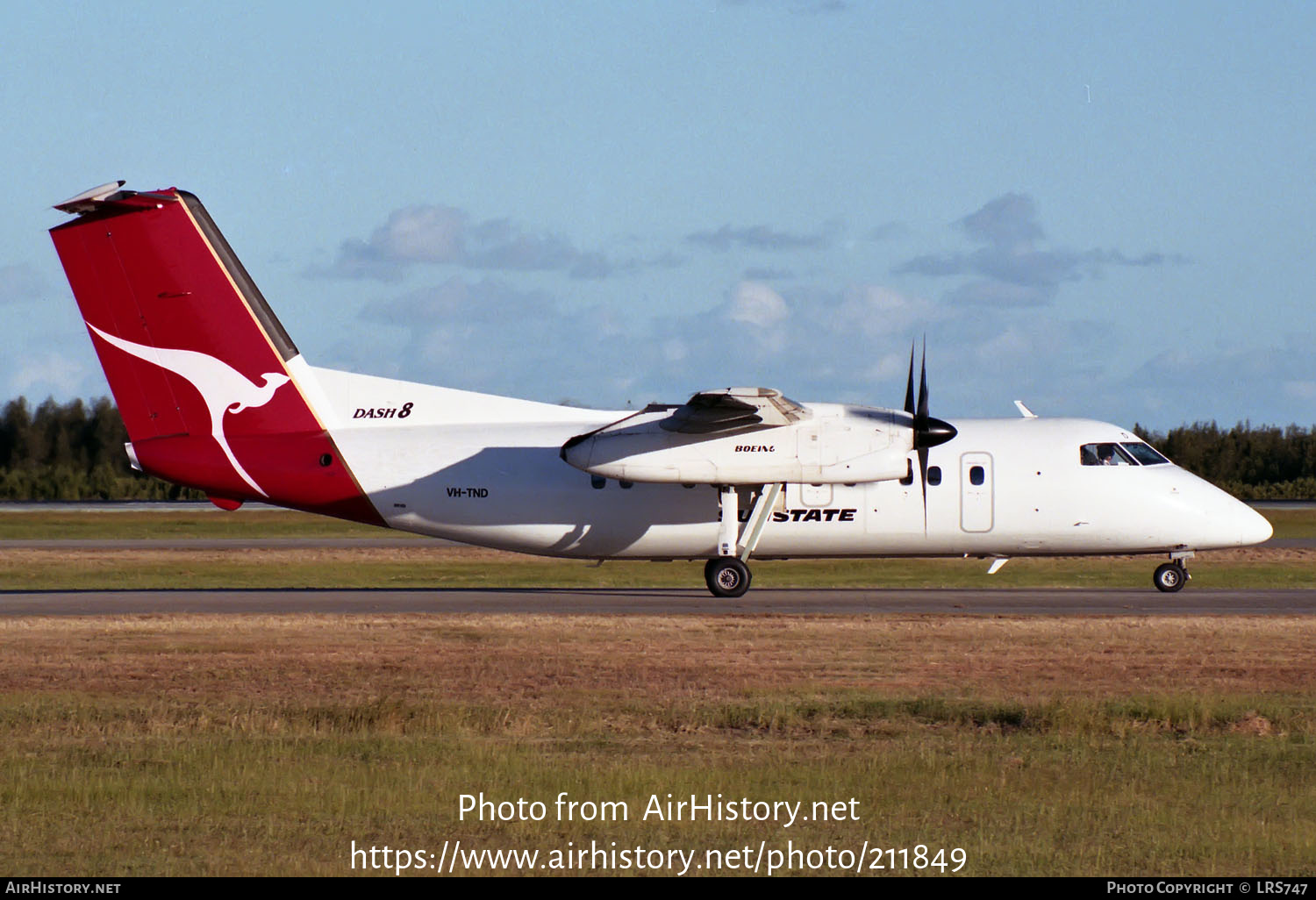 Aircraft Photo of VH-TND | De Havilland Canada DHC-8-102 Dash 8 | Sunstate Airlines | AirHistory.net #211849