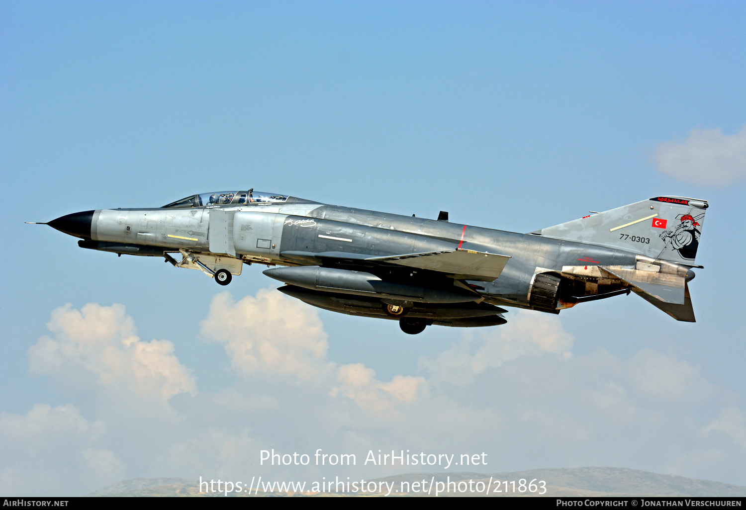 Aircraft Photo of 77-0303 | McDonnell Douglas F-4E Terminator 2020 | Turkey - Air Force | AirHistory.net #211863