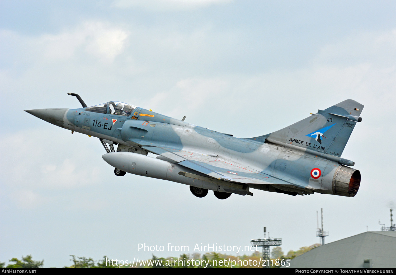 Aircraft Photo of 43 | Dassault Mirage 2000-5F | France - Air Force | AirHistory.net #211865