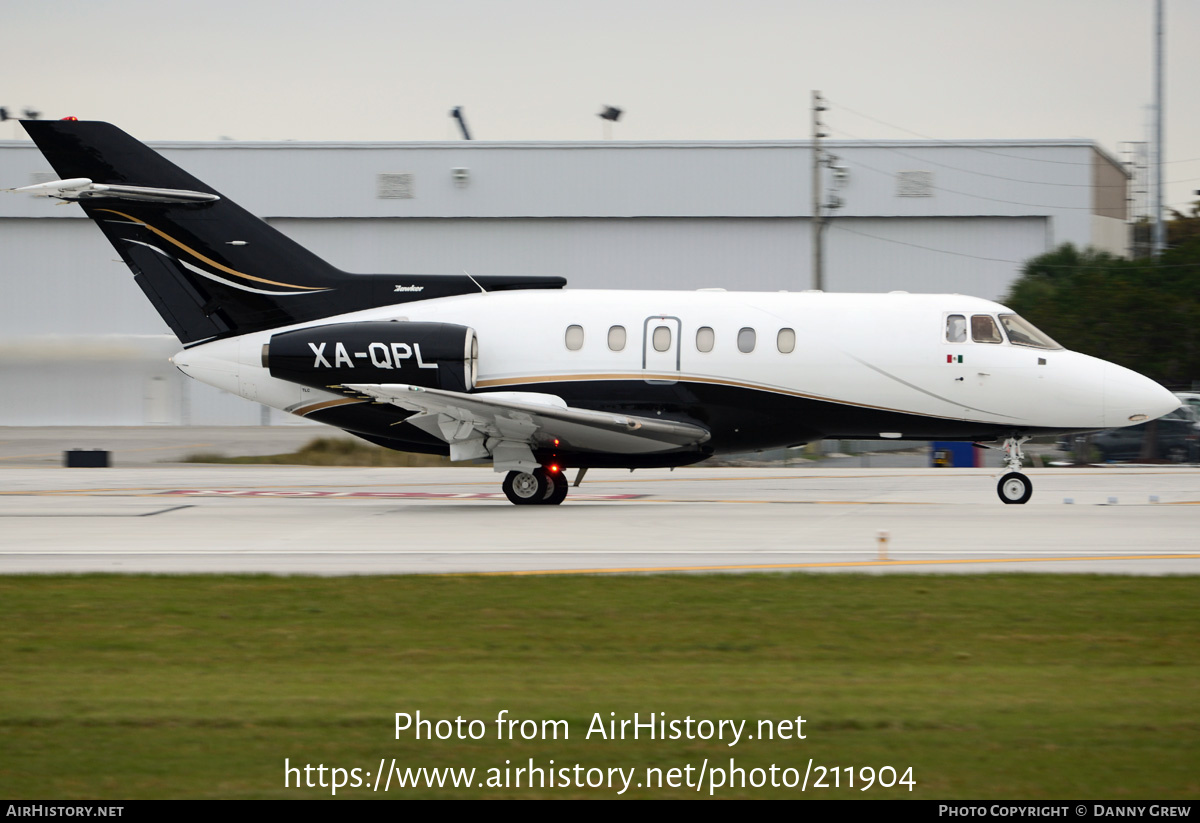 Aircraft Photo of XA-QPL | British Aerospace BAe-125-800A | AirHistory.net #211904