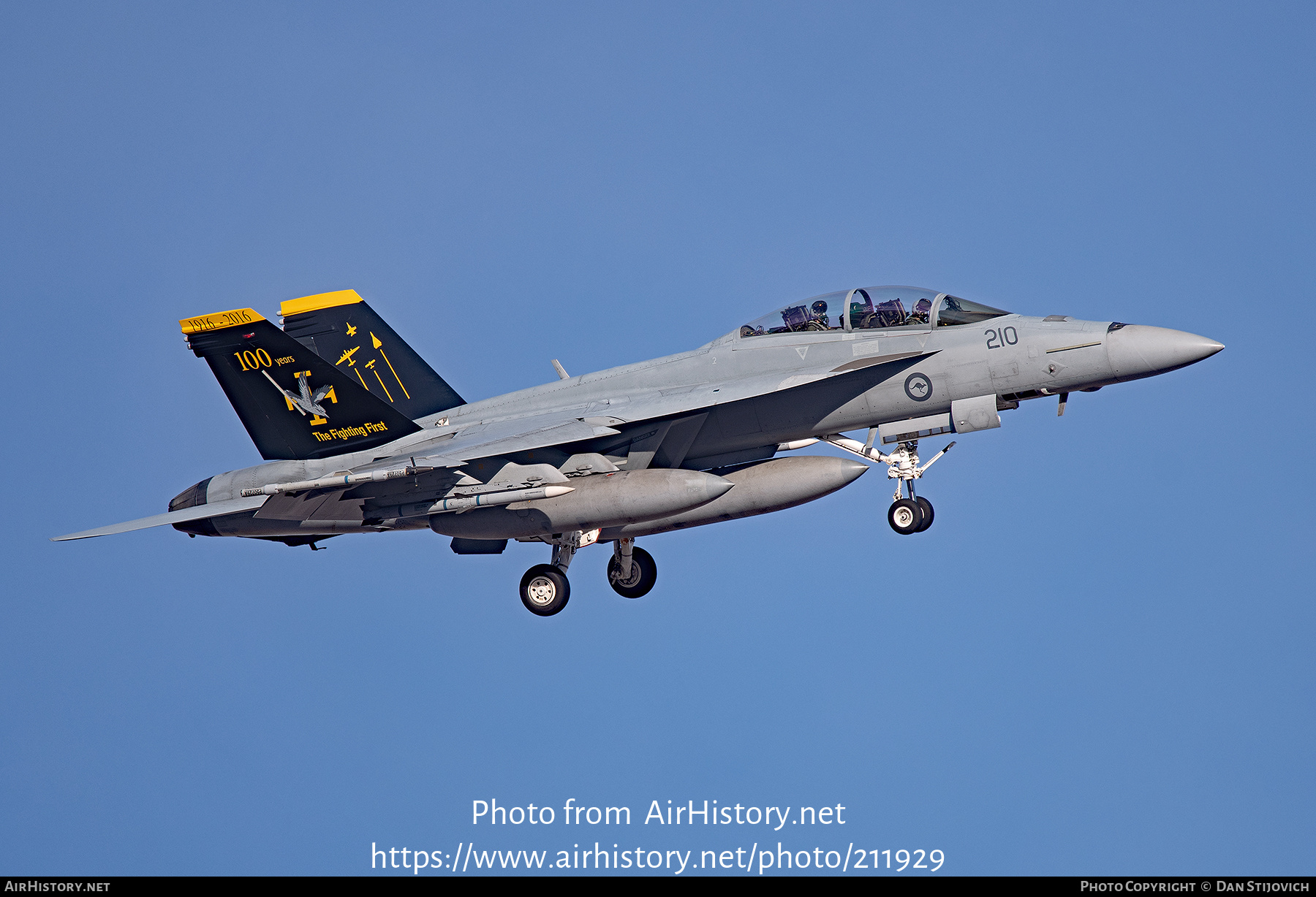 Aircraft Photo of A44-210 | Boeing F/A-18F Super Hornet | Australia - Air Force | AirHistory.net #211929