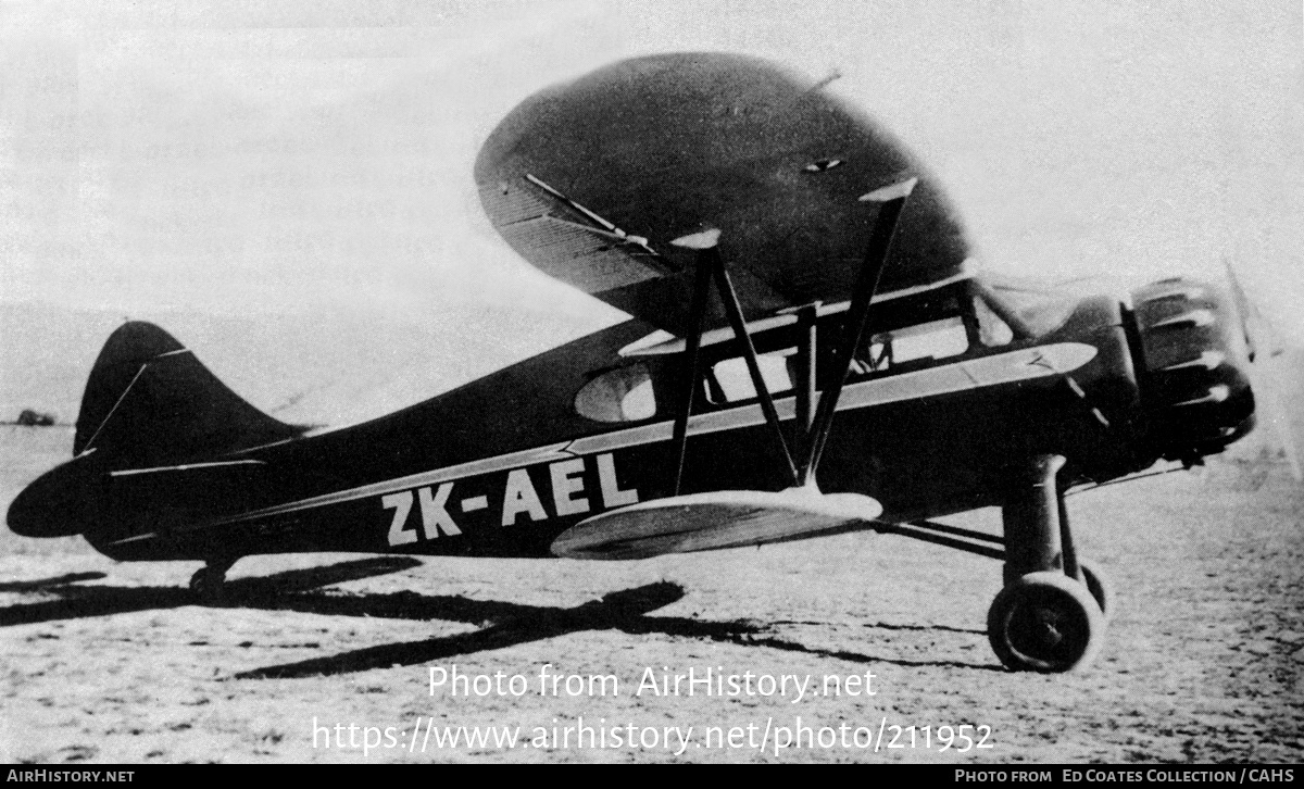 Aircraft Photo of ZK-AEL | Waco UOC | AirHistory.net #211952