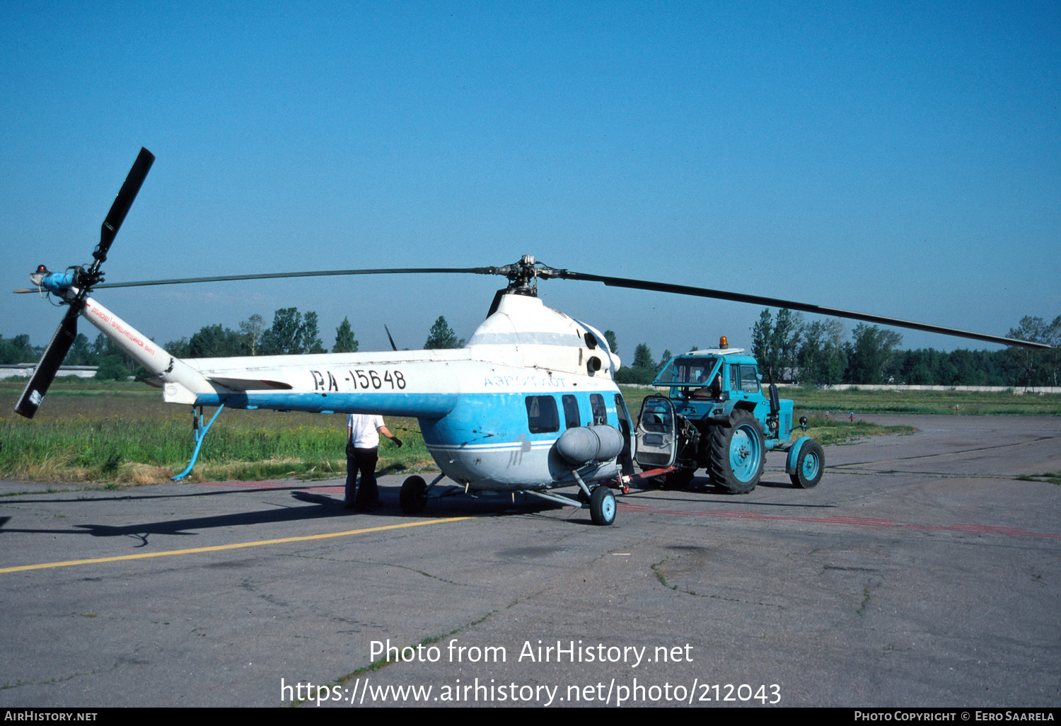 Aircraft Photo of RA-15648 | Mil Mi-2 | Aeroflot | AirHistory.net #212043