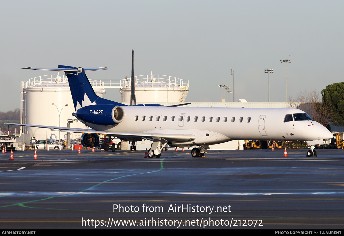 Aircraft Photo of F-HBPE | Embraer ERJ-145LR (EMB-145LR) | Pan Europeenne Air Service | AirHistory.net #212072